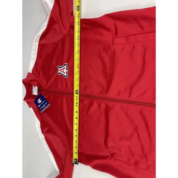 ARIZONA WILD‎ CATS Wildcats Athletic Jumpsuit Warm Up NWT Red NEW Large L - Picture 5 of 16